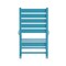 Flash Furniture Blue All-Weather Outdoor Rocking Chair, 2PK 2-LE-HMP-2002-110-BL-GG - alternate 6